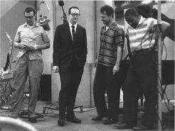 (de gauche à droite : Morello, Desmond, Brubeck, Wright)